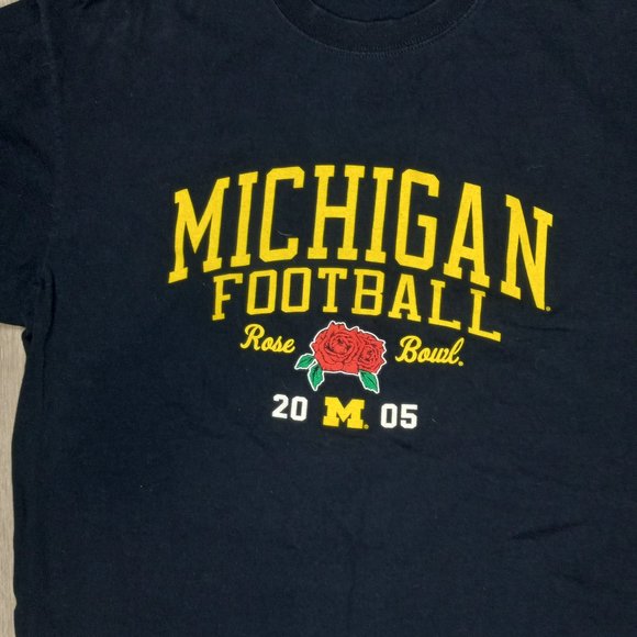 University of Michigan 2005 Rose Bowl T-shirt - Picture 2 of 10